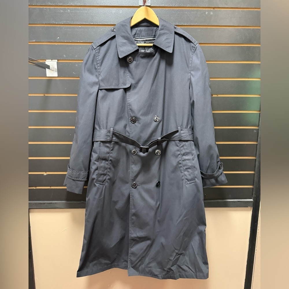Defense Logistics Agency Garrison Collection Men’s Trench Coat All Weather 40R
